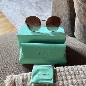 Tiffany & Co. Sunglasses - Silver and Gold